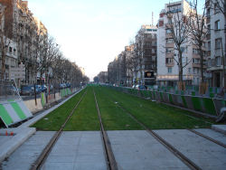 Travaux du tramway