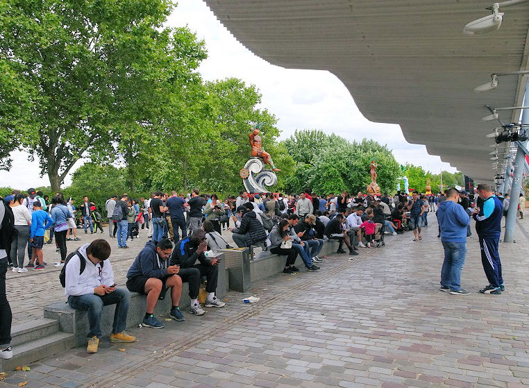 Chasse aux Pokmon au parc de La Villette